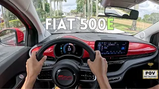 2024 Fiat 500e POV TestDrive - The new Fiat's Electric Car is now bigger