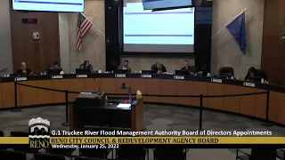 RENO CITY COUNCIL AND REDEVELOPMENT AGENCY BOARD MEETING - 1/25/23
