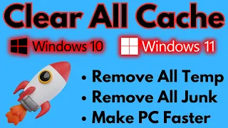 How to Clear Cache and Junk Files on Windows 11 | How to Delete Cache Files in Windows 11 (2024)