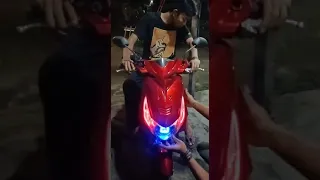 Lampu Alis Running & Lampu Utama Daymaker Honda Beat Karbu