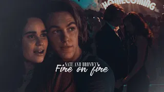 Nate and Bronwyn | Natewyn | Fire on Fire