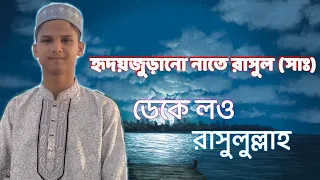 ডেকে লও রাসুলুল্লাহ | Deke Low Rasul Allah  | Covered by Maksudur Rahman Amir | New Gojol