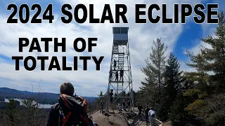TOTAL SOLAR ECLIPSE Bald Mountain Old Forge NEW YORK