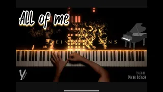 All of me - Jon Schmidt (ThePianoGuys) / Piano Cover
