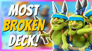 THIS *NEW* GRAVEYARD DECK IS UNSTOPPABLE! | Clash Royale