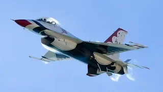 BEST USAF Thunderbirds Sneak Passes Ever! - Great Pacific Airshow 2019