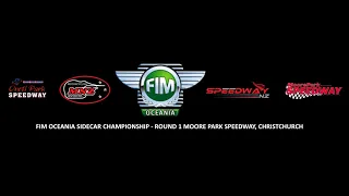 2023 FIM Oceania Sidecar Championship - Moore Park Speedway, Christchurch Round 1