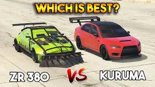 GTA 5 ONLINE : ZR 380 VS KURUMA ARMORED (WHICH IS BEST?)