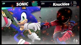 Super Smash Bros Ultimate Amiibo Fights   Request #6818 Sonic vs Knuckles