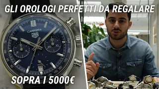 Gli OROLOGI perfetti da REGALARE sopra i 5000€ (part.2)