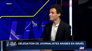 Nader Allouche, journaliste français en visite en Israël invité dans Le Grand Live