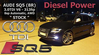 Audi SQ5 3.0 V6 TDi (313 hp) Замеры 0-100 на RaceBox Pro - Результат очень удивил!