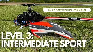 3. Intermediate Sport: RC Helicopter Pilot Proficiency Program  (with Tron Dnamic)