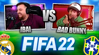 JUGANDO AL FIFA CONTRA BAD BUNNY