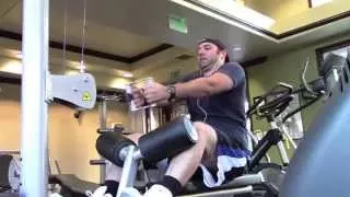 Patrick Warburton at the gym? 60 Day Wellness Challenge Day 20