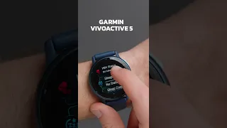AMOLED DISPLAY on the Garmin Vivoactive 5