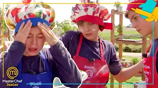 ¡QUÉ LOCURA DE CAPITANÍA! Los dos equipos entran en caos | MasterChef Junior 7