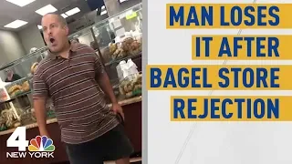 'Bagel Boss' Flips Out Over Woman's Rejection in Viral Video | NBC New York