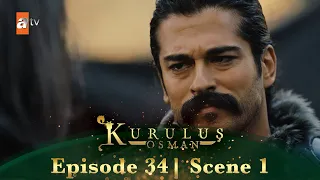 Kurulus Osman Urdu | Episode 34 - Scene 1 | Main Sungurtekin sahab hoon!