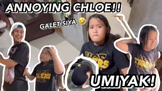 ANNOYING CHLOE & APANG FOR 24HRS!! (INIS NA INIS SILA 🤣) Grae and Chloe