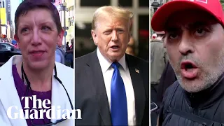 Trump guilty verdict met with cheers and moans around New York