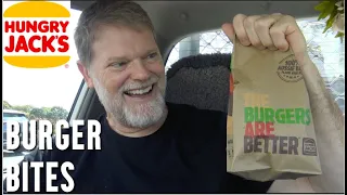 Hungry Jacks New Burger Bites Taste Test!