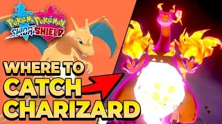 Where To Catch Charizard In Pokemon Sword And Shield