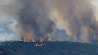 Mild conditions in SA ease fight against monster blaze in Adelaide Hills