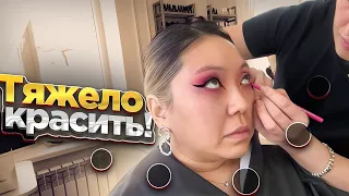 ИСПОРТИЛИ ГОТОВЫЙ МАКИЯЖ! Потратили 2 ЧАСА на макияж за 7000 РУБЛЕЙ в Москве!|NikyMacAleen