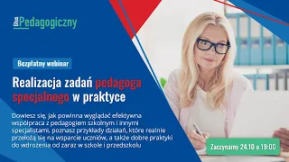 Realizacja zadań pedagoga specjalnego w praktyce