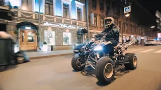 Как легально ездить на квадроцикле по городу? Остановили ДПС. Yamaha Raptor 700R