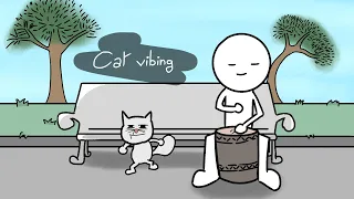 Cat Vibing To Ievan Polkka (OFFICIAL VIDEO by NoAnimation) Cat Vibing To Music | Cat Vibing Meme