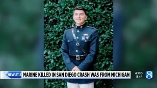 Marine killed in San Diego crash was from West Michigan