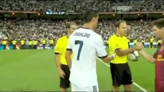 Messi evita cumprimentar Ronaldo (e vice versa)