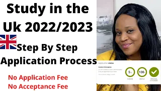 Step By Step UK🇬🇧 Universities Admission Application / UCAS Application Process