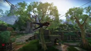 Uncharted: The Lost Legacy - Tarzana Trophy (Perform 5 grapple swings in a row)