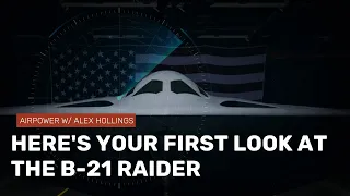 FIRST LOOK! The B-21 Raider: America's new stealth bomber