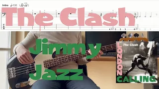 The Clash - Jimmy Jazz (Bass Cover & Tabs)