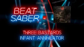 Beat Saber | Pink Armadillo | Infant Annihilator - Three Bastards [Expert+]  #1 | 79.9%