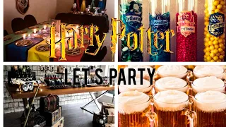 Throwing a HARRY POTTER PARTY! Ideas from decor to food!