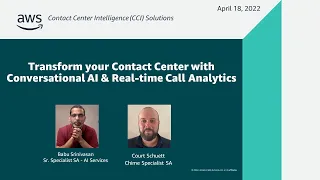 Transform your contact center with Conversational AI and Real-time Call Analytics