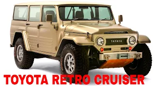 TOYOTA RETRO CRUISER CONCEPT | SEMA 2023 | Toyota land cruiser | V8 Engine