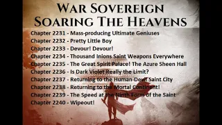 Chapters 2231-2240 War Sovereign Soaring The Heavens Audiobook