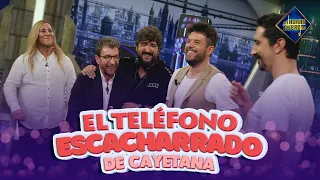 El teléfono escacharrado de Cayetana Álvarez de Toledo - Carlos Latre - El Hormiguero