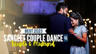 Supper Bride & Groom | Best couple Performance Jab Mukund met Trupti |OMG Sangeet Couple Dance