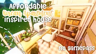 Affordable Korean Apartment Inspired One Story House I Bloxburg Build and Tour - iTapixca Builds