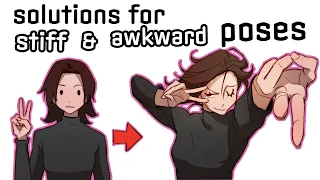 How to draw natural & interesting poses [Character Drawing Basics pt 2]