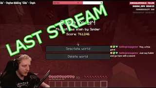 Ph1LzA Minecraft's 5 Year Hardcore World Last Stream! [FULL STREAM] [Archive/Highlight]