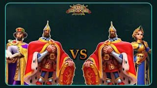 Nevsky/Justinian VS Nevsky/Joan of Arc - Rise of Kingdoms