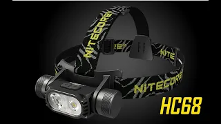 Nitecore HC68 Headlamp - It's Excellent!